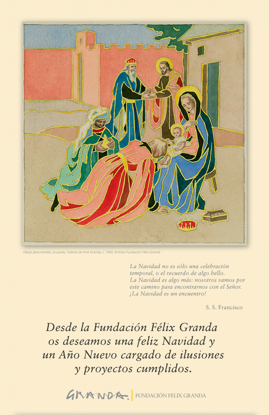 Felicitación navideña de la Fundación Félix Granda
